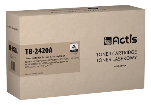 Toner Actis TB-2420A (zamiennik Brother TN-2420A; Supreme; 3000 stron; czarny)