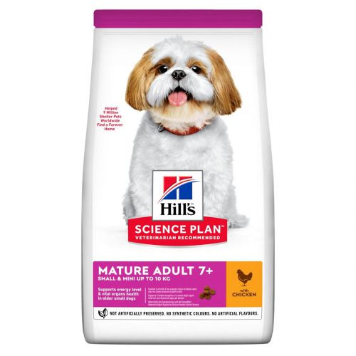 HILL\'S Science plan canine mature adult mini chicken dog 1,5Kg