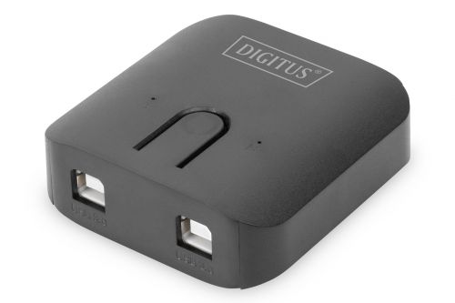 DIGITUS PRZEŁĄCZNIK USB2.0, 2XPC DO 1XURZĄDZENIE USB, PASYWNY DA-70135-3