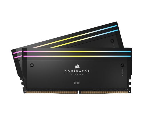 Pamięć DDR5 Corsair DOMINATOR TITANIUM RGB 64GB (2x32 GB) 6600 MT/s CL32 Intel XMP (WYPRZEDAŻ)