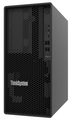 Lenovo ThinkSystem ST50 V2 Xeon E-2324G  (4Core 3.1GHz 8MB Cache/65W), Software RAID, 1x2TB HDD SSD,
