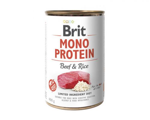 BRIT Mono Protein BEEF & RICE 400g