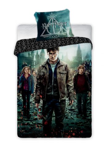 Pościel młodzieżowa Harry Potter 003 160x200cm + poduszka 70x80cm