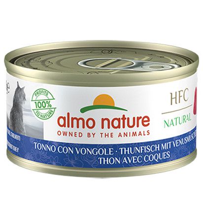 Almo Nature HFC tuńczyk z małżami 70g