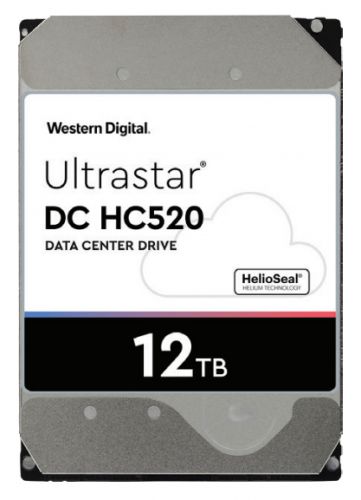 Dysk serwerowy HDD Western Digital Ultrastar DC HC520 (He12) HUH721212ALE600 (12 TB; 3.5\; SATA III