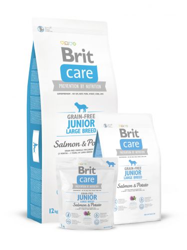 Karma Brit Care Grain-free Jun. Large Salmon&Potato (12 kg )