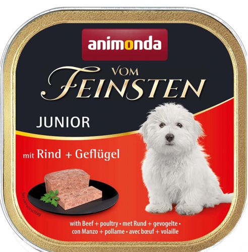 ANIMONDA Vom Feinsten Junior smak: wołowina z drobiem 150g