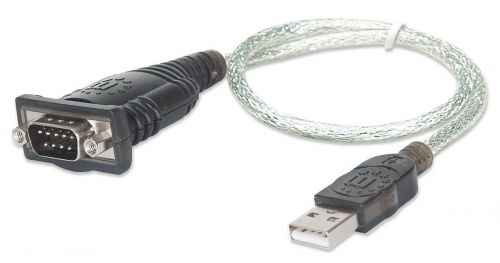 MANHATTAN KONWERTER ADAPTER USB NA RS232/COM/DB9 M