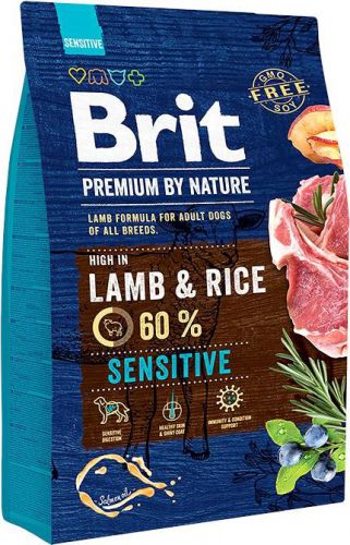 BRIT Premium Sensitive Lamb & Rice 3kg