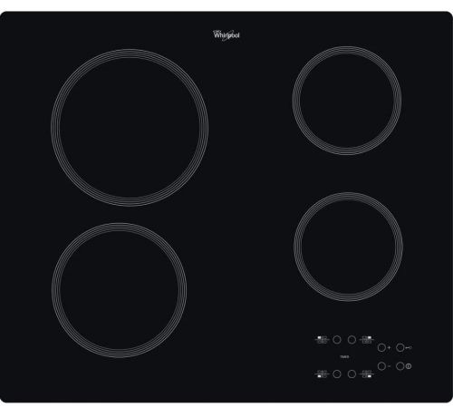 Płyta ceramiczna Whirlpool AKT 801 NE (4 pola grzejne; kolor czarny)