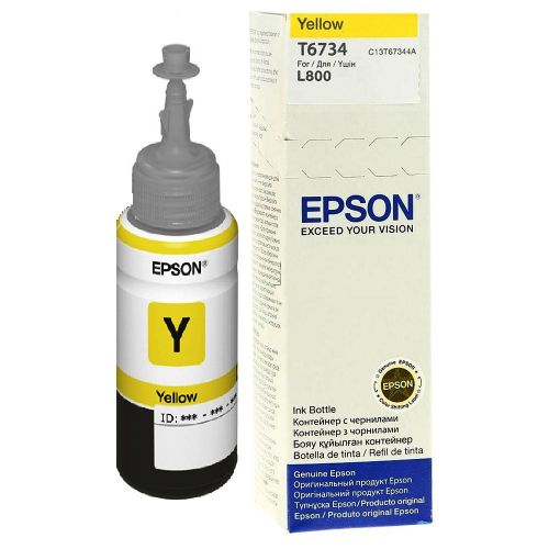 EPSON Tusz Żółty T67344A=C13T67344A, 6400 str., 70 ml