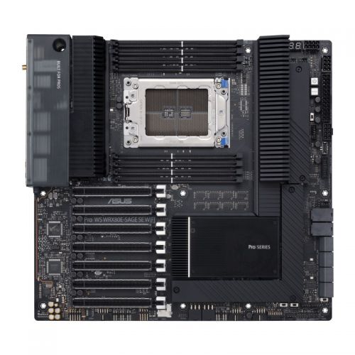 ASUS PRO WS WRX80E-SAGE SE WIFI AMD WRX80 Threadripper PRO, Intel I211-AT 2x2.5 Gb LAN, USB 3.2 Gen