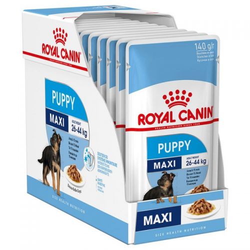 Karma ROYAL CANIN SHN Maxi Puppy w sosie 10X140G