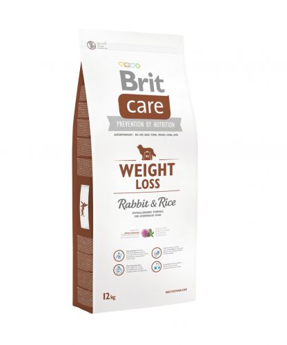 BRIT CARE Dog WEIGHT LOSS Rabbit & Rice 1kg