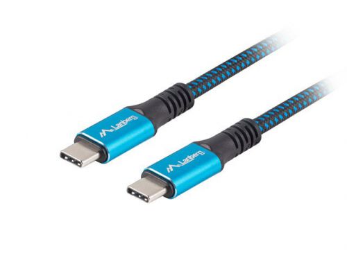 LANBERG KABEL USB-C M/M 4.0 0.5M 100W 8K 30HZ CA-CMCM-45CU-0005-BK