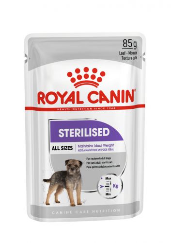 Royal Canin CCN Sterilised Loaf - mokra karma dla psa dorosłego - 12x85g