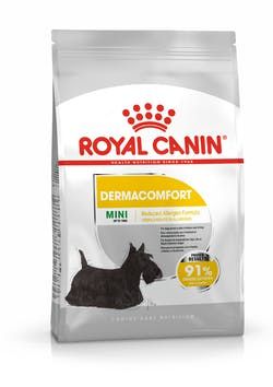 ROYAL CANIN Mini Dermacomfort - karma sucha dla psów dorosłych ras małych o wrażliwej skórze, skłonn
