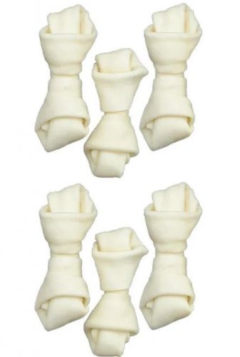 ZOLUX Kość wiązana biała 6 cm x 6