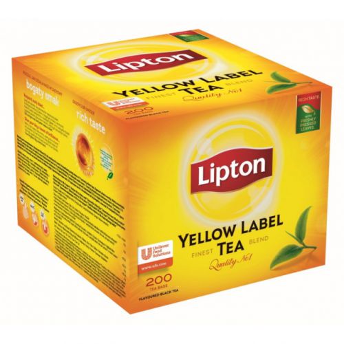 LIPTON Yellow Label Herbata Czarna 200 Torebek
