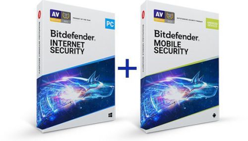 Bitdefender Internet Security + Mobile Security 1U/1Y