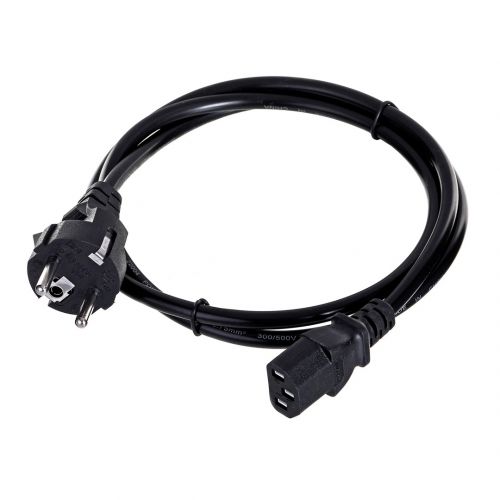 Kabel SAVIO CL-89 (C13 / IEC C13 / IEC 320 C13 - Schuko M; 1,2m; kolor czarny)