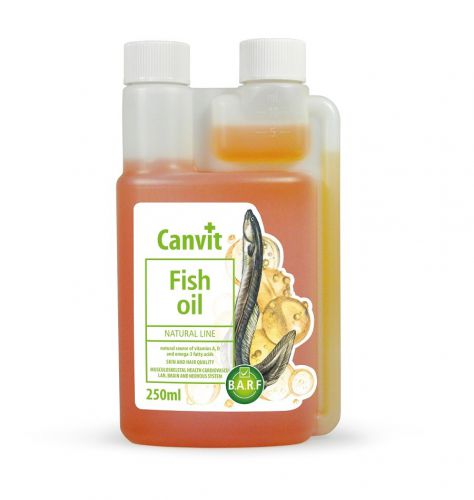 CANVIT FISH OIL, Olej z węgorza 250 ml