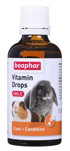 Beaphar preparat witaminowy dla królików i gryzoni 50ml