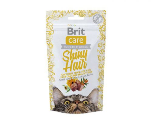 Brit Care Cat Snack SHINY Hair 50g