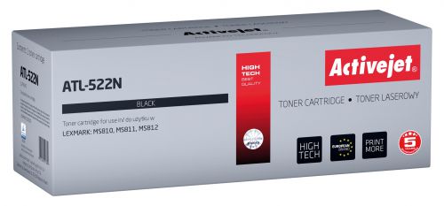 Toner Activejet ATL-522N (zamiennik Lexmark 52D2000; Supreme; 6000 stron; czarny)