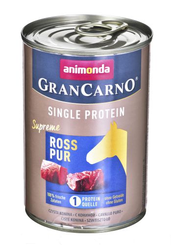 ANIMONDA GranCarno Single Protein smak: konina - puszka 400g