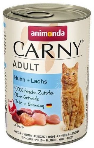 ANIMONDA Cat Carny Adult smak: kurczak, łosoś 400g