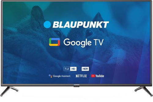 TV 40\ Blaupunkt 40FBG5000S Full HD LED, GoogleTV, Dolby Digital Plus, WiFi 2,4-5GHz, BT, czarny