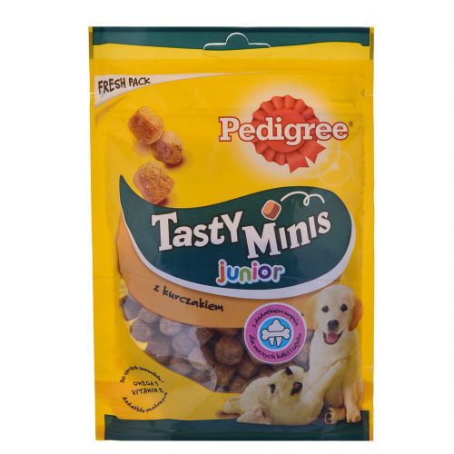 PEDIGREE Tasty Minis Junior z Kurczakiem dla psa 125g