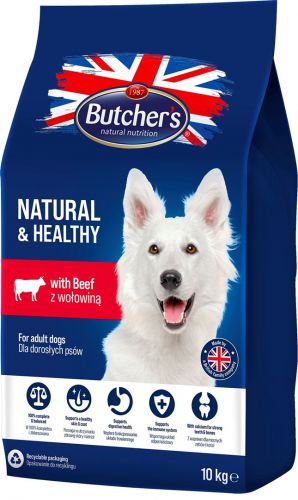 BUTCHER\'S z wołowiną 10kg -  sucha karma dla psa