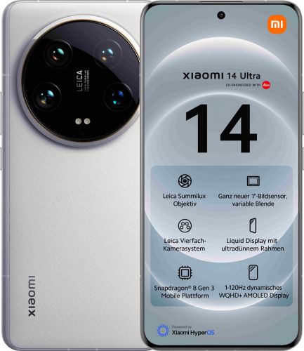 Smartfon Xiaomi 14 Ultra 16/512GB White