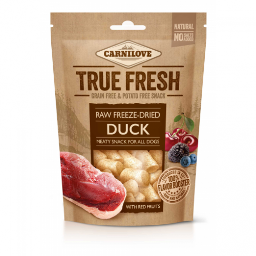Carnilove Raw Freeze-Dried Duck & Red Fruits 40g