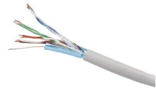 Kabel sieciowy GEMBIRD FPC-5004E-SO (F/FTP; 305m; kat. 5e; kolor szary)