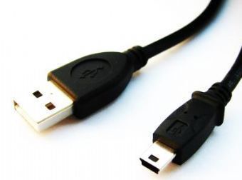 Kabel GEMBIRD CCP-USB2-AM5P-6 (USB M - Mini USB M; 1,8m; kolor czarny)