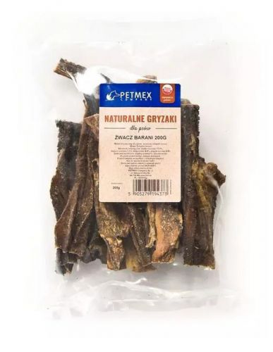 PETMEX Żwacz Barani - Przysmak dla psa - 200g