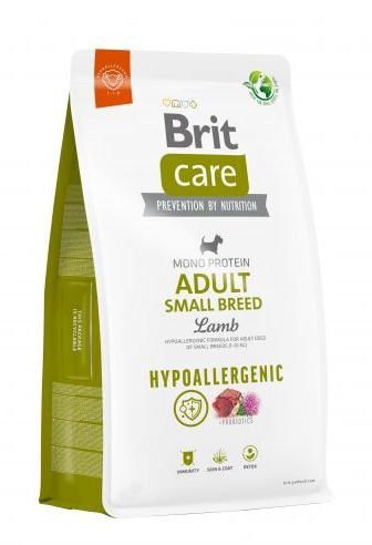 Brit Care Hypoallergenic Adult Small Lamb&Rice 3kg