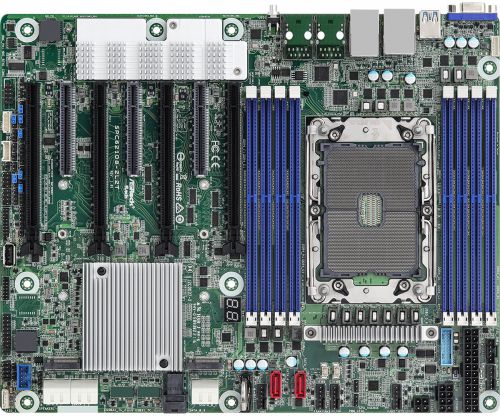 Płyta główna ASRock SPC621D8 1x LGA4189 Intel Xeon Scalable 3gen C621A (8xDIMM, SATA, 2xM.2, 2x1GbE,