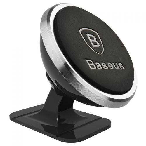 Uchwyt samochodowy do smartfona Baseus SUGENT-NT0S (kolor srebrny)