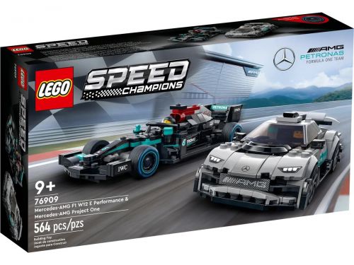 LEGO Speed Champions 76909 Mercedes-AMG F1 W12 E Performance i Mercedes-AMG ONE