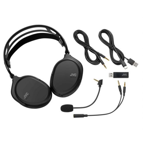 Słuchawki gamingowe JVC GG-01WQ (czarne , bezprzewodowe)