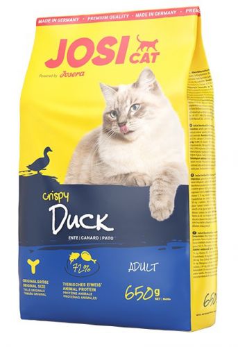 Josera JosiCat Crispy Duck dla kotów 650g