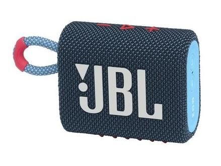 Głośnik JBL GO 3 (niebiesko-różowy, bezprzewodowy)