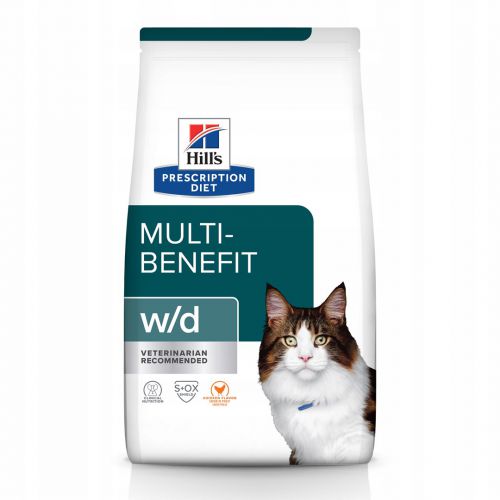 Hill\S PD Feline W/D karma sucha dla kota 3kg