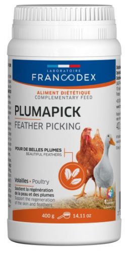 FRANCODEX Pluma-Pick preparat dla drobiu stymulujacy wzrost piór 400g