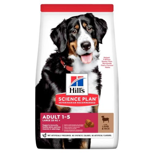 Hill\'s SP large breed adult, lamb and rice,dla psa  14 kg