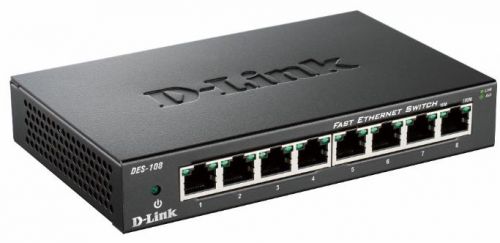 Switch D-Link DES-108/E (8x 10/100Mbps)